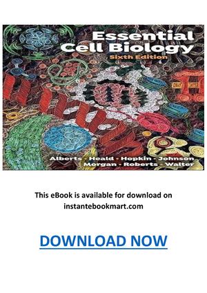 Essential Cell Biology 6th Edition PDF