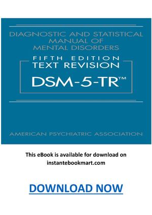 Calaméo - Diagnostic And Statistical Manual Of Mental Disorders 5th ...