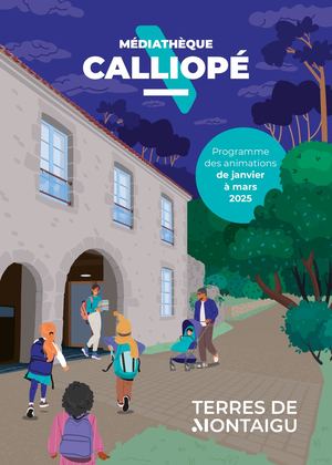 Programme Médiathèque Calliopé Janvier Mars 2025