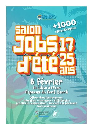 Jobs d'été 17-25 ans
