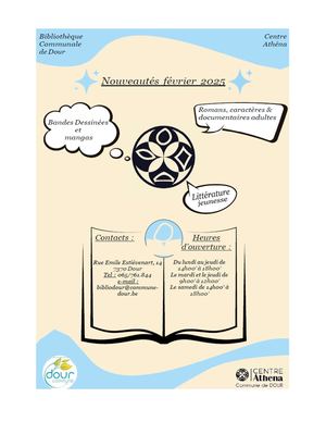 Nouveautés Février 2025