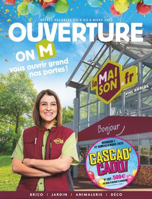 PROSPECTUS LAMAISON.FR OUVERTURE BAUGÉ EN ANJOU 2025