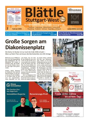 Blättle Stuttgart-West 2/2025