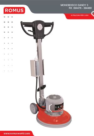 394476 394480 MONOBROSSE SANDY 3 MODE D'EMPLOI IT