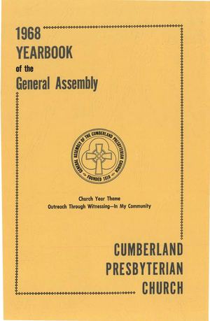 1968 Yearbook of the Cumberland Presbyterian Church