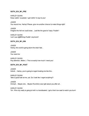 DC Heroes & Villains - Gotham Villains Side Mission