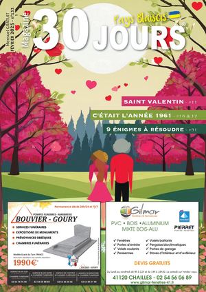 Magazine 30 JOURS - Pays Blaisois - n°133 - Février 2025