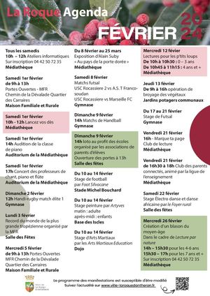 Calaméo - Agenda Fevrier 2025