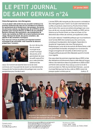 le petit journal de saint-gervais n°24
