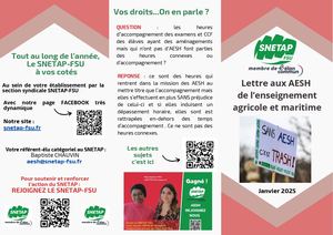 Brochure Aesh janvier 2025