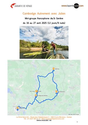 Cambodge Avec Julien En Petit Groupe (Avec Vols) 2025