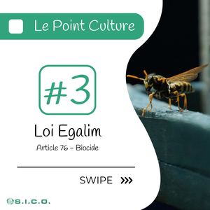 Point Culture #3 - Loi Egalim