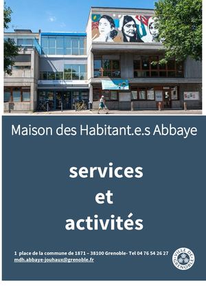 services et activités - maison des habitant-es abbaye