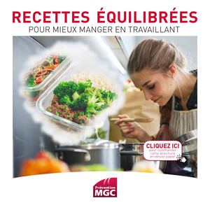 Recettes équilibrées pour mieux manger en travaillant