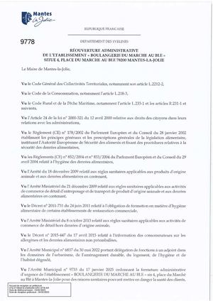 ARV-9778 - Réouverture boulangerie du Marché au Blé