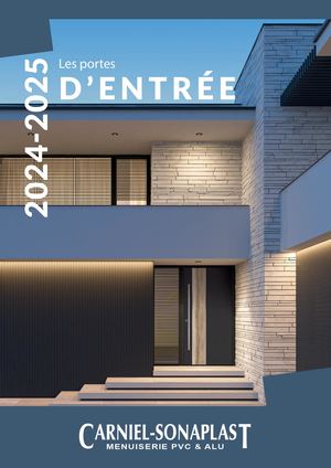 Catalogue Portes D'entrée 24-25 Carniel Sonaplast
