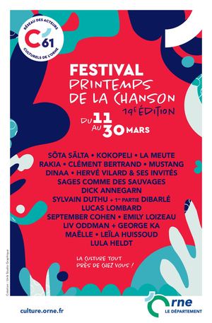 Programme Printemps de la Chanson 2025