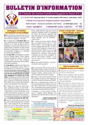 Bulletin Information Guérilleros N° 162
