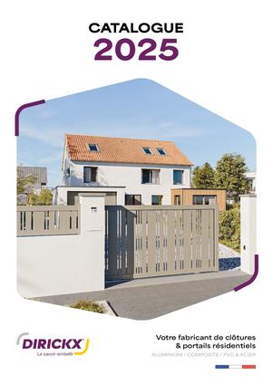 CATALOGUE DIRICKX le savoir embellir 2025