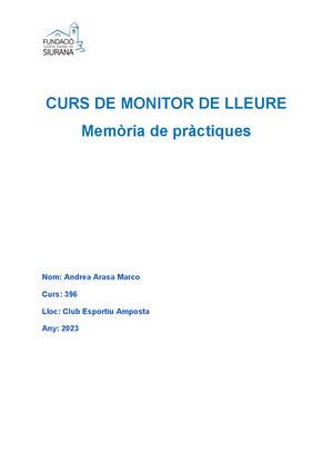 Memòria Pràctiques
