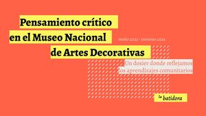 La Batidora. Eje 2: Pensamiento crítico