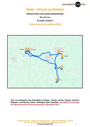 Chine Voyage Au Guizhou