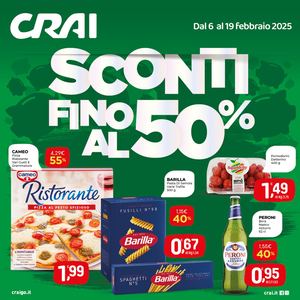 Volantino Crai Codè dal 6 al 19 febbraio