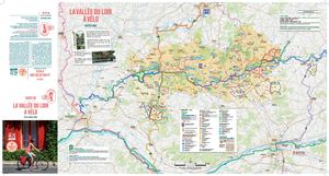Carte des boucles à vélo 2023