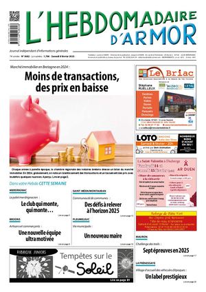 L'Hebdomadaire d'Armor n°3682 du samedi 8 février 2025