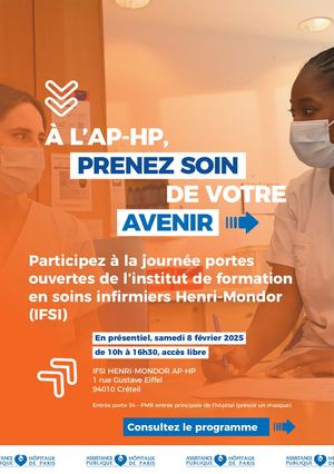 Journée Portes Ouvertes - IFSI Henri Mondor - 8 Fevrier  2025 - V1
