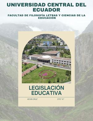 Revista Legislación Educativa