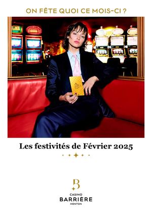 PROGRAMME DES FESTIVITÉS FÉVRIER 2025