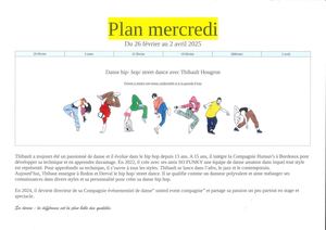 Plan Mercredi Fev Mars Avril 2025