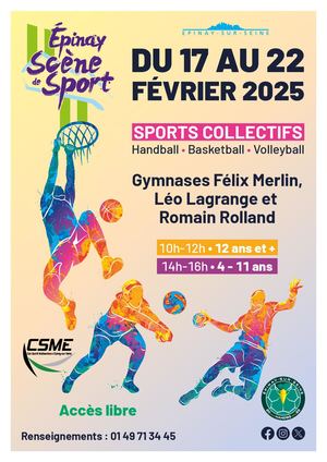 Flyer Scène De Sport - Février 2025
