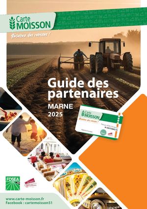 Guide Moisson 2025