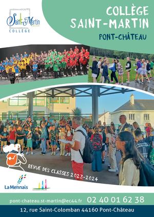 Palmarès 2024 2025 du collège Saint-Martin
