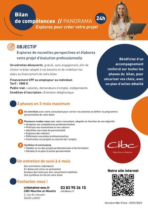 Bilan de Compétences - PANORAMA