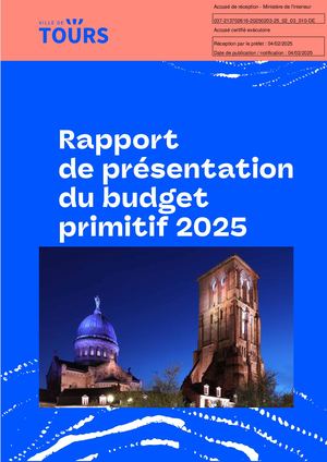 Rapport De Présentation Bp 2025 V Exécutoire