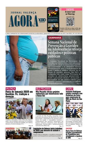 Jornal Valença Agora Edição Nº 1 032 Of