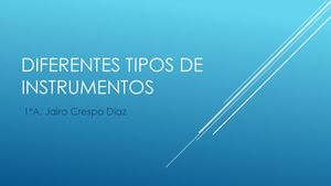 Los Instrumentos Musicales