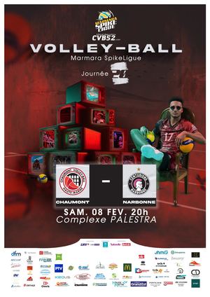 Programme de match MSL J20 : CVB52 - Narbonne