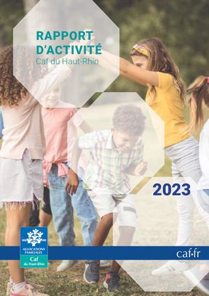 Rapport d'activité 2023 - Caf du Haut-Rhin