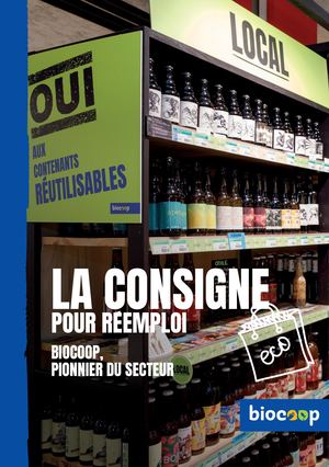 La consigne pour Réemploi : Biocoop, pionnier du secteur - Dossier de presse Février 2025