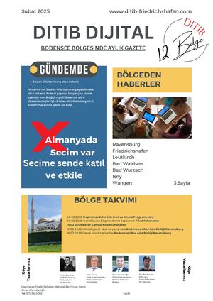 Ditib Dijital 2025 Subat Ayi