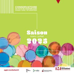 Pays De Montbeliard Agglomération Conservatoire Plaquette Saison 2025
