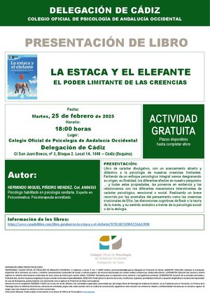 2025 02 25 Id 886 Presentación Libro La Estaca Y El Elefante