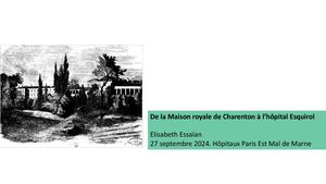 Elisabeth Essaïan. Esquirol