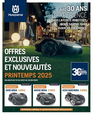 Depliant Jardin Husqvarna 2025