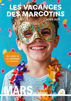 Plaquette Vacances Hiver Marcotins 2025