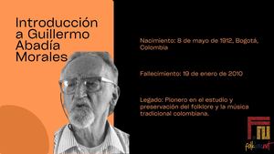 Reseña Guillermo Abadía Morales